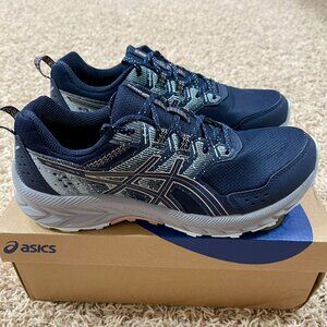 ASICS Women’s Gel-Venture 9 Trail Running Shoes Navy, Size 10 (New)